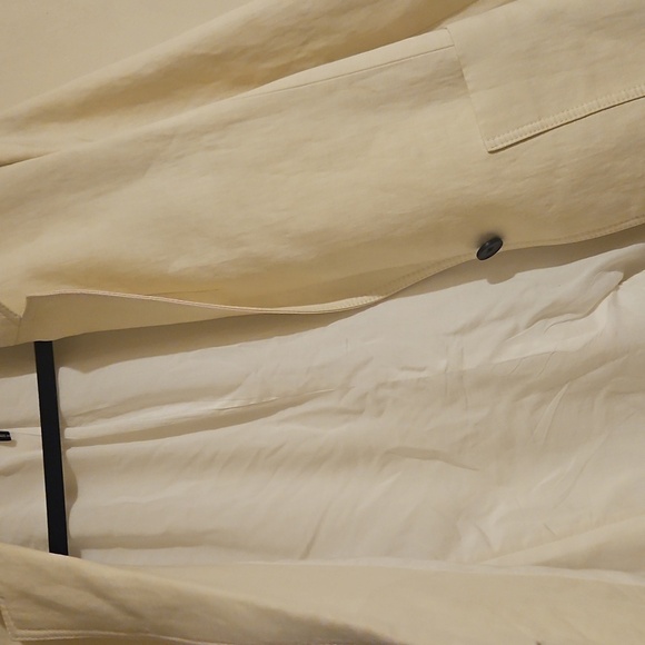 ME + EM ivory single button blazer size 6 - Picture 8 of 9